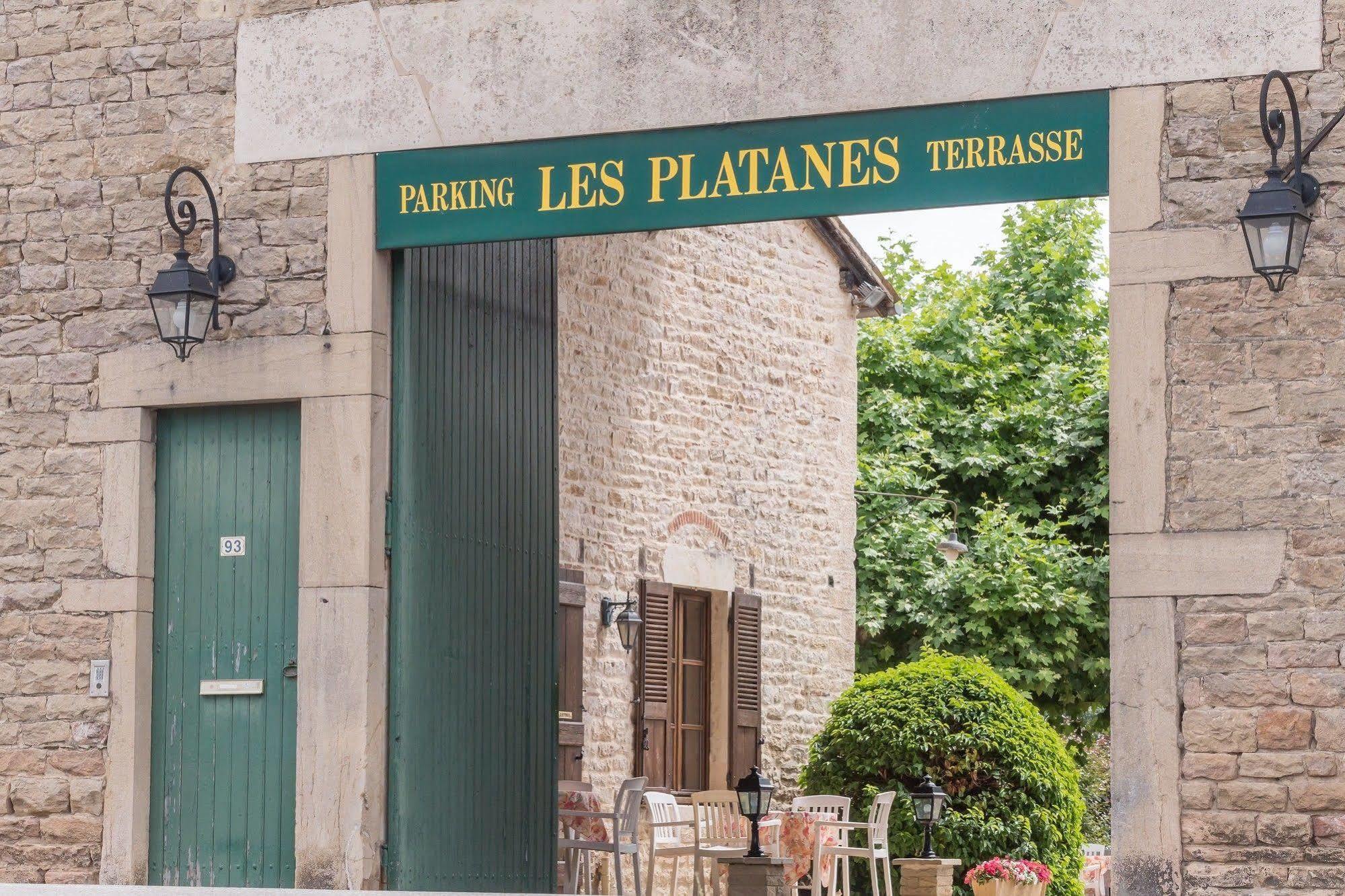 Logis Hotel Les Platanes Reyssouze ภายนอก รูปภาพ